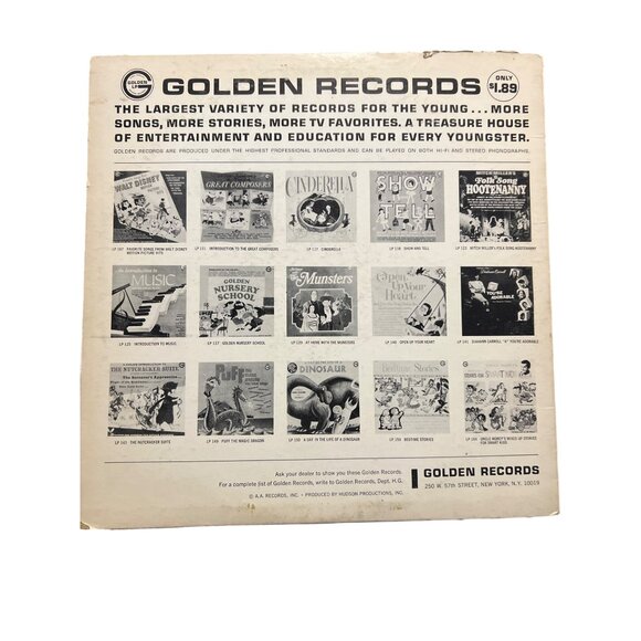 Vintage Captain Kangaroo Sings Horse In Striped Pajamas Record Vinyl LP - Picture 3 of 3